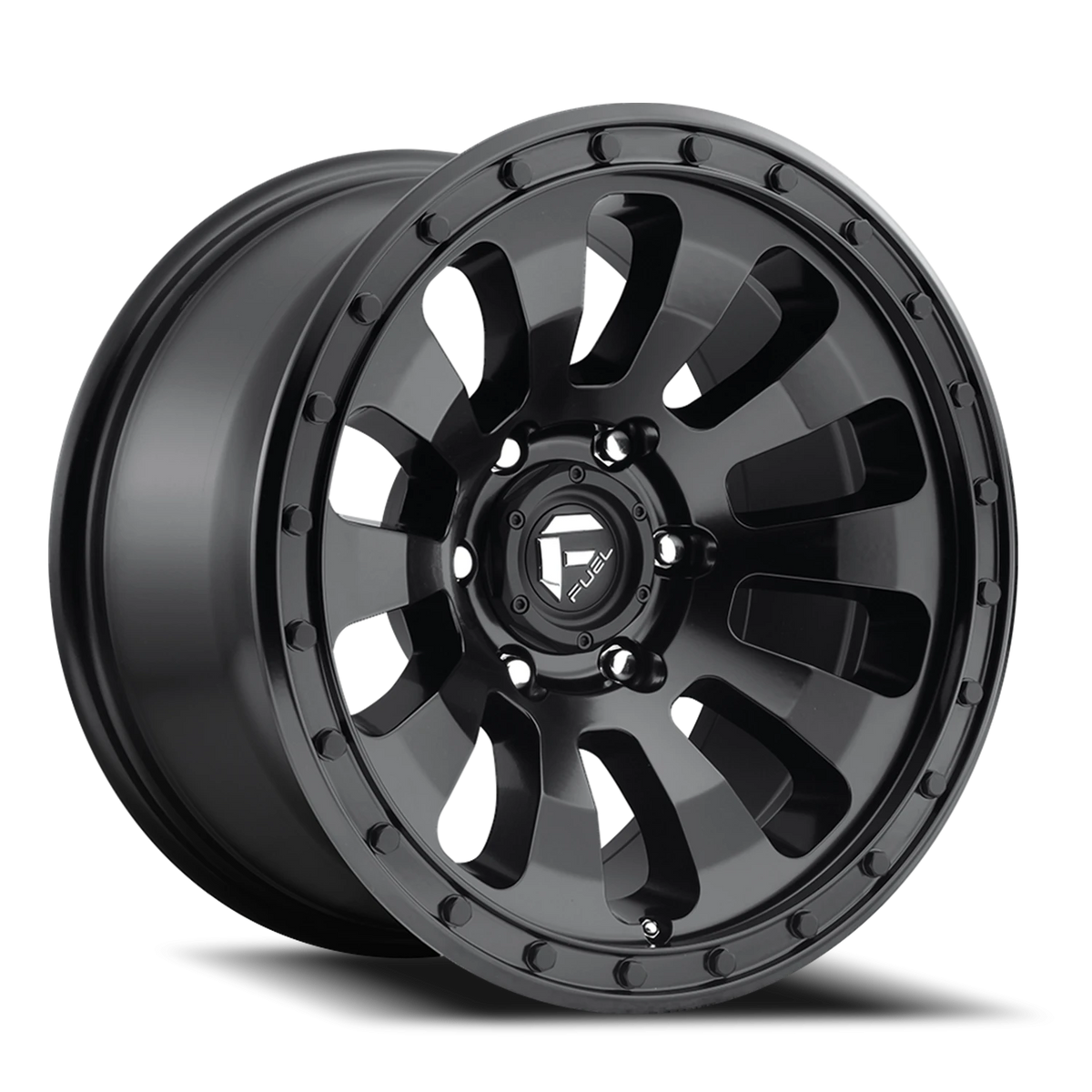 Fuel Tactic 17x9 -12 5x127mm 78.1mm Matte Black