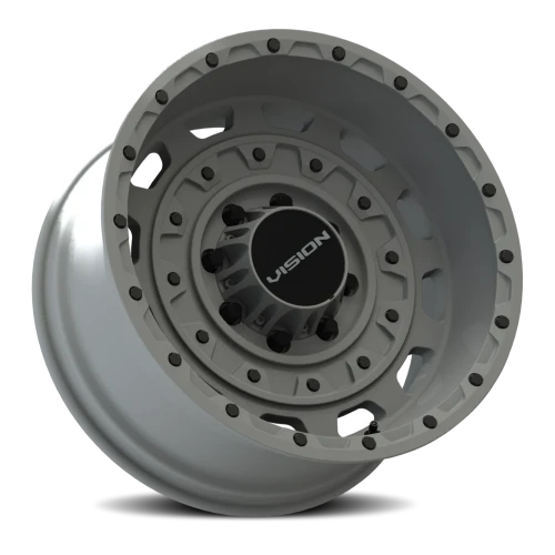 Vision 403 18x9.5 -18 8x170mm 125.2mm Thrashed Gunmetal