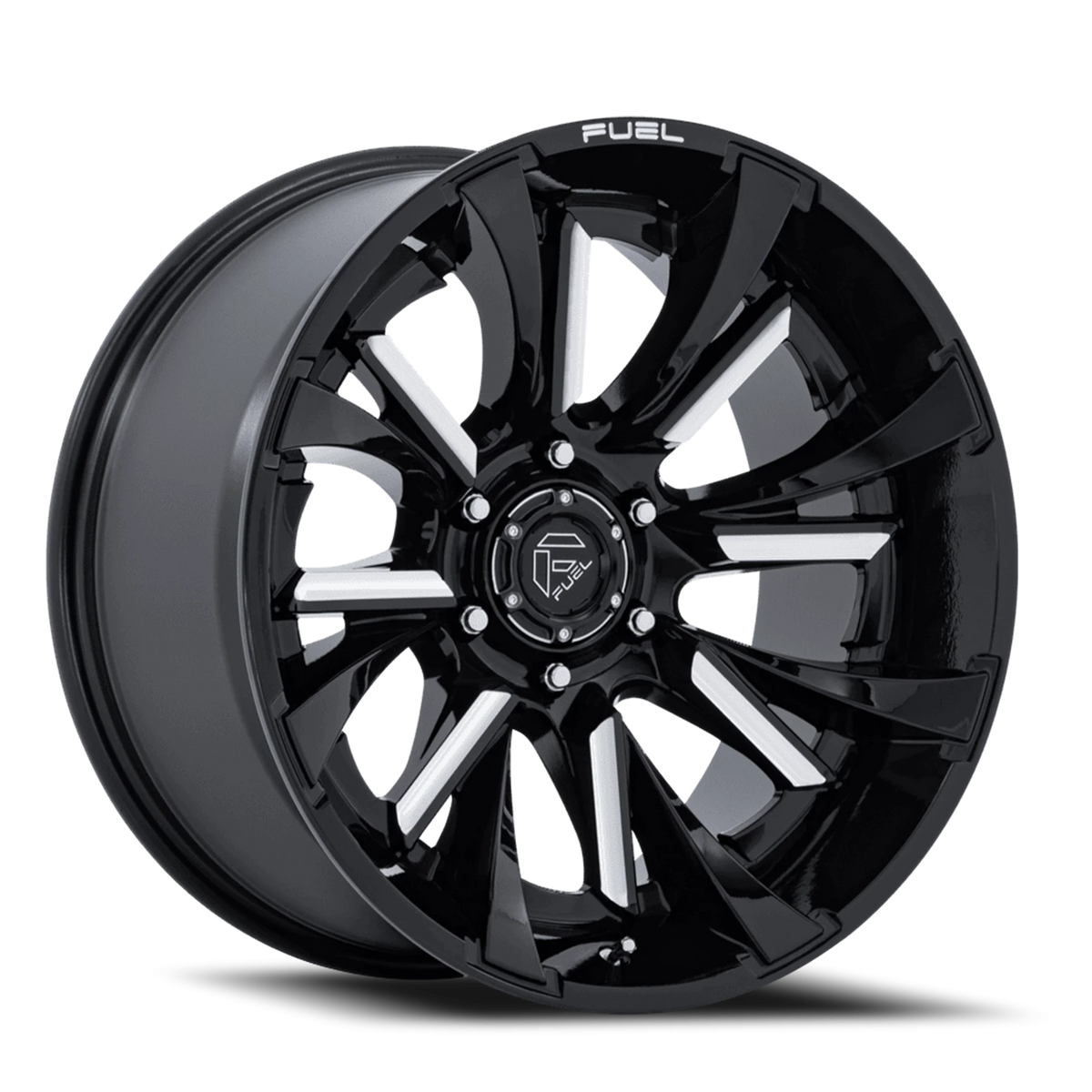Fuel Tantrum 20x10 -18 5x127mm 71.5mm Gloss Black Milled