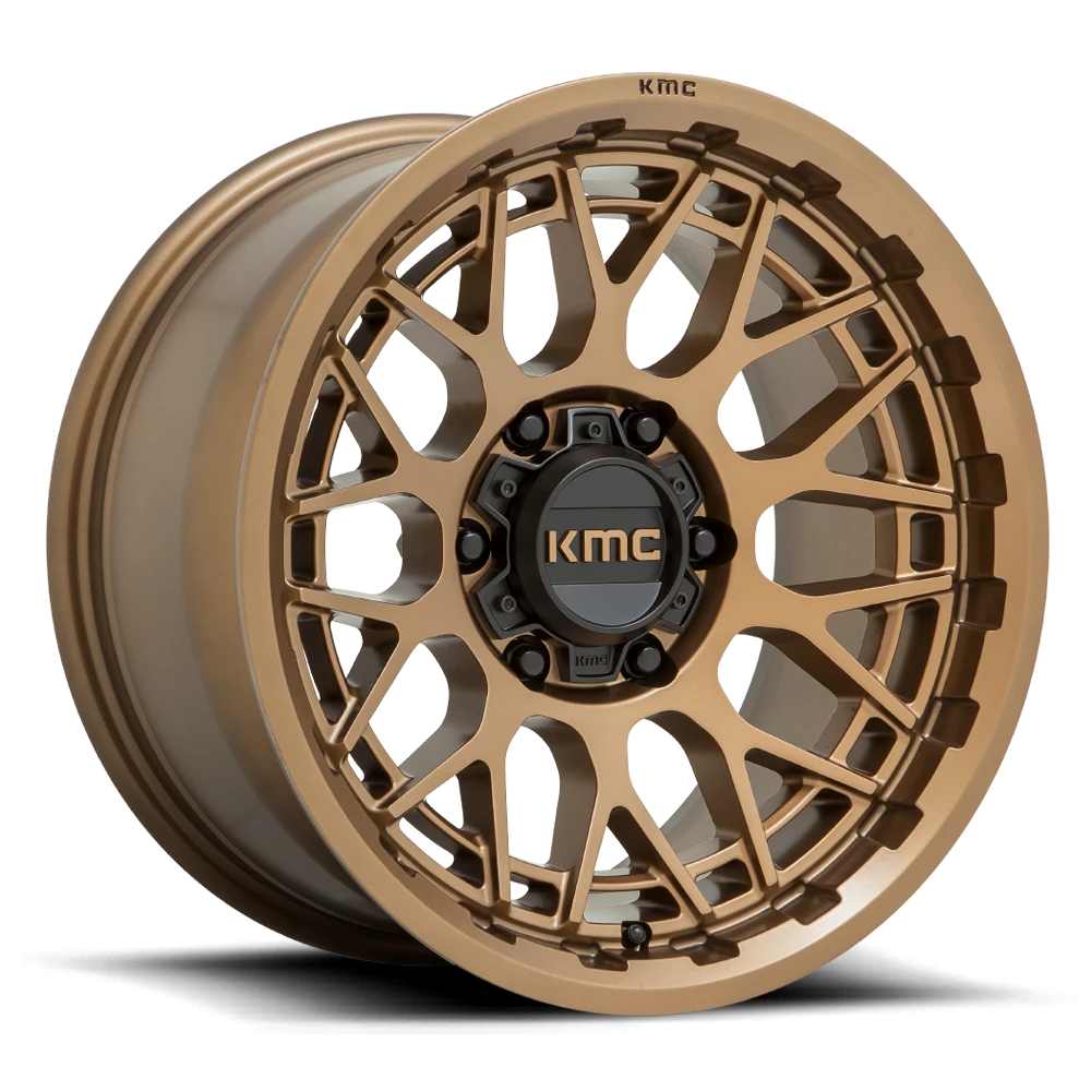 KMC Technic 18x9" 5x127mm 71.5mm CB 0mm Matte Bronze