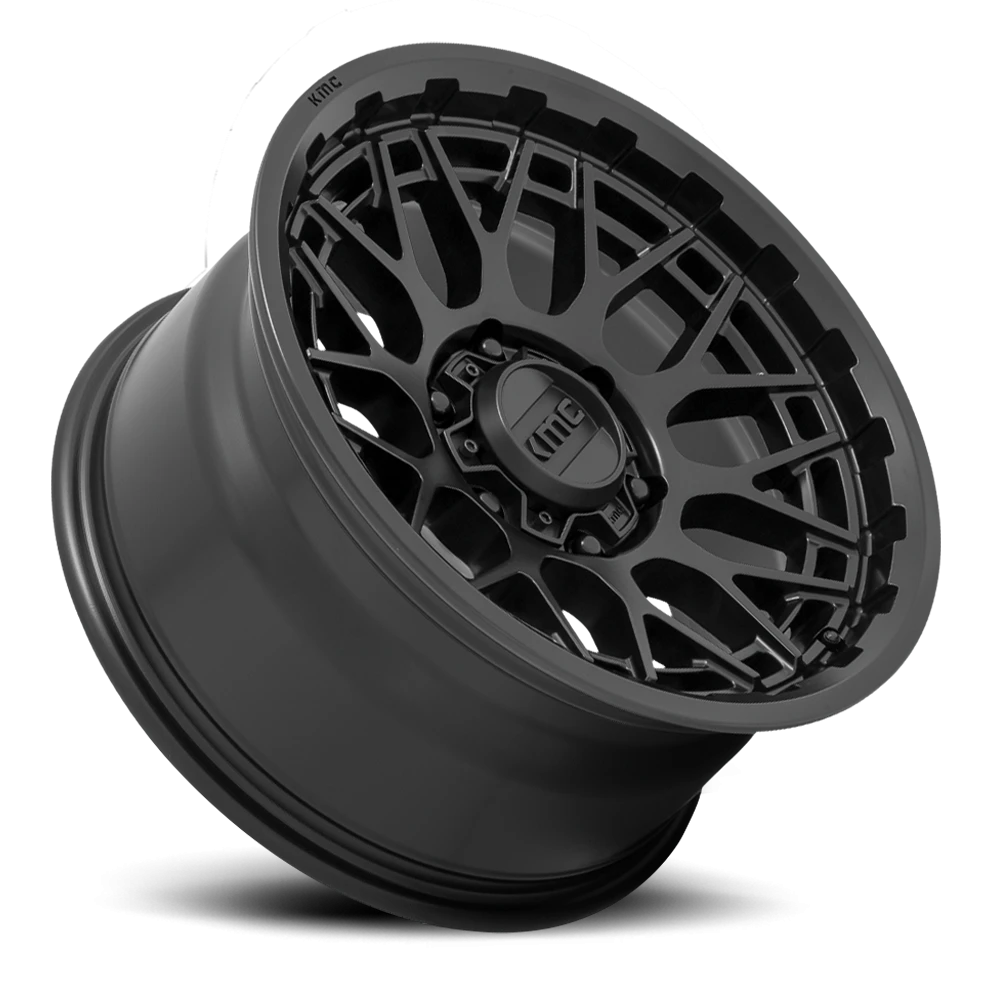 KMC Technic 17x8.5" 6x139.7mm 106.1mm CB 0mm Satin Black