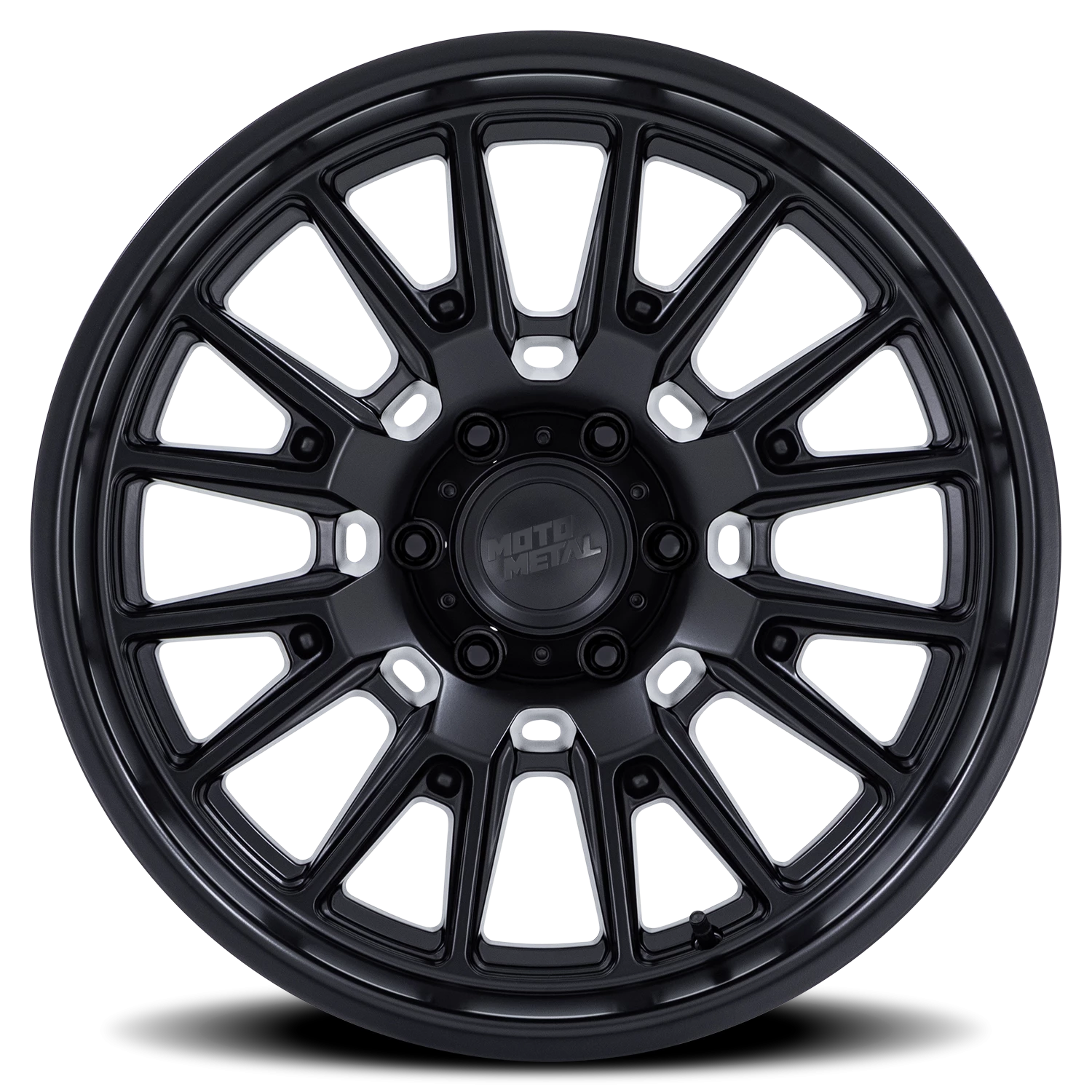 Moto Metal Tekton 20x9" 5x127mm 71.5mm CB +1mm Matte Black
