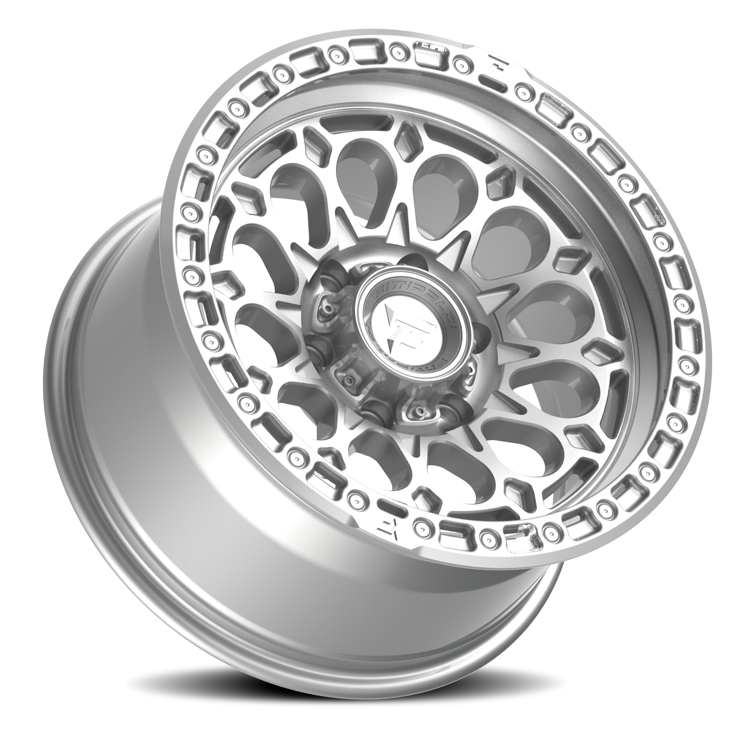 Fittipaldi Offroad Terra Series 18x9" 5x127mm 71.5mm CB 0mm Gloss Silver Machined