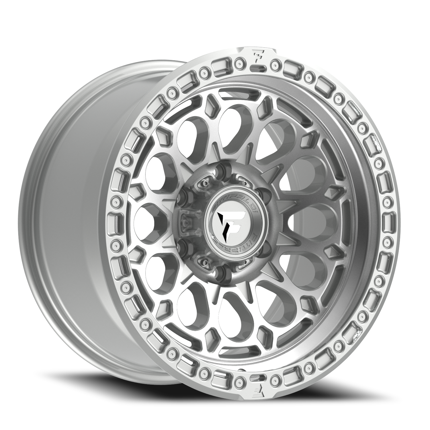 Fittipaldi Offroad Terra Series 18x9" 6x135mm 87.1mm CB +18mm Gloss Silver Machined