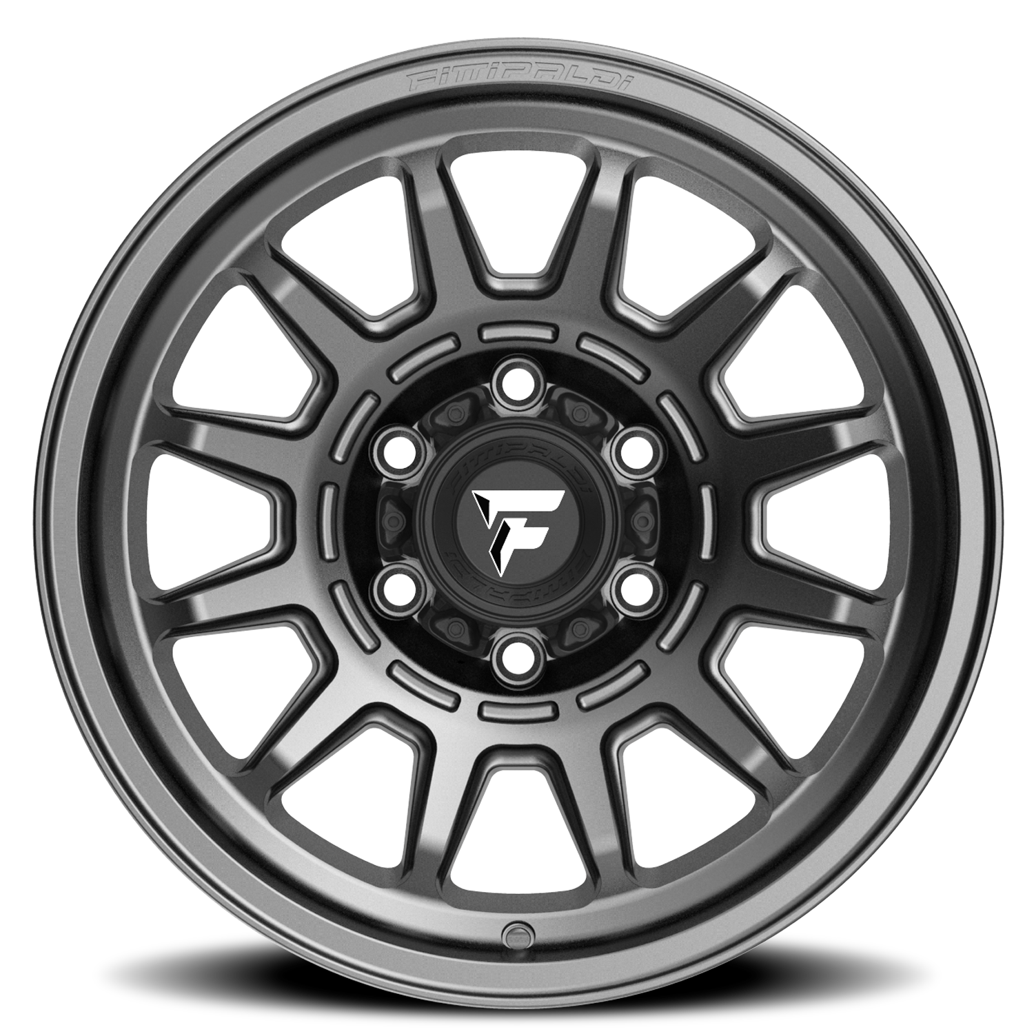 Fittipaldi Offroad Terra Series 17x8.5" 6x139.7mm 106.2mm CB 0mm Satin Anthracite