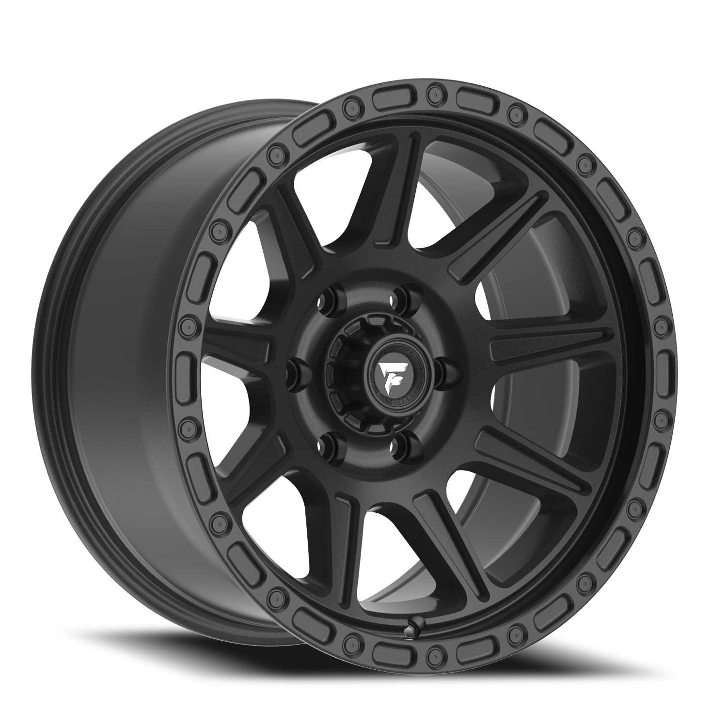 Fittipaldi Offroad Terra Series 20x9" 6x139.7mm 106.2mm CB +18mm Satin Black