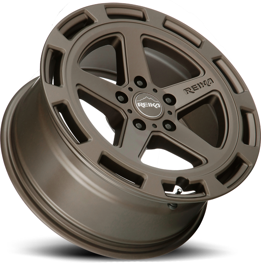 Reika Teton R20 17x7" 5x100mm 65.1mm CB +15mm Bronze