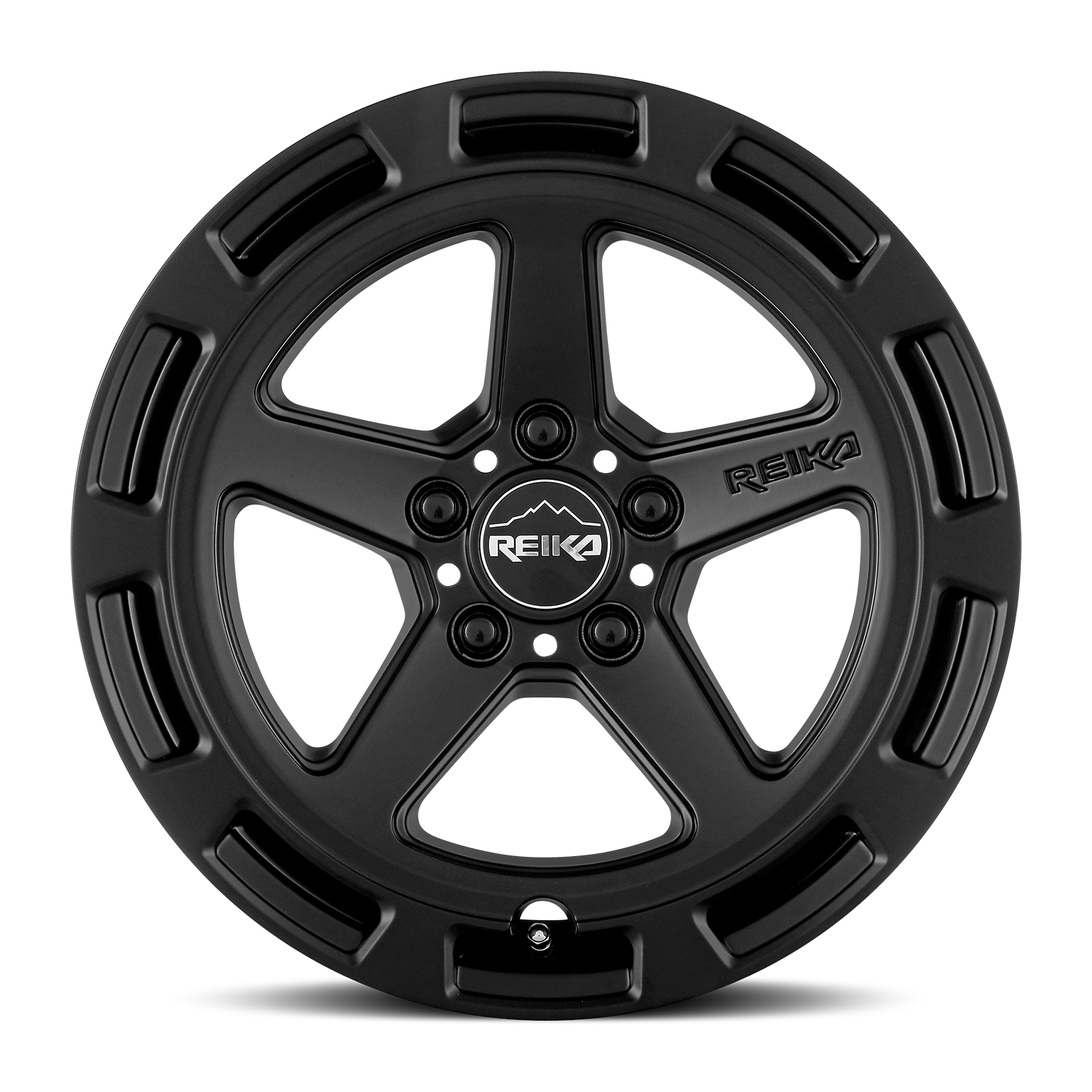 Reika Teton R20 15x7" 5x100mm 56.1mm CB +15mm Satin Black