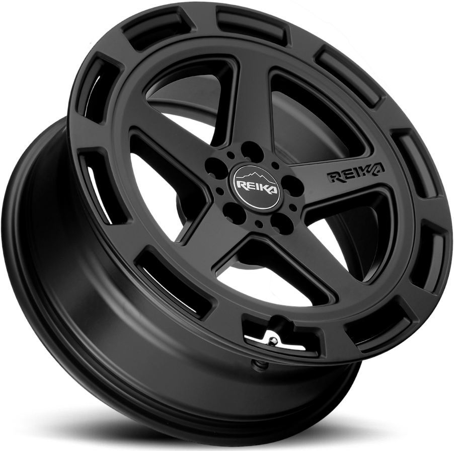 Reika Teton R20 17x8" 5x108mm 65.1mm CB +20mm Satin Black
