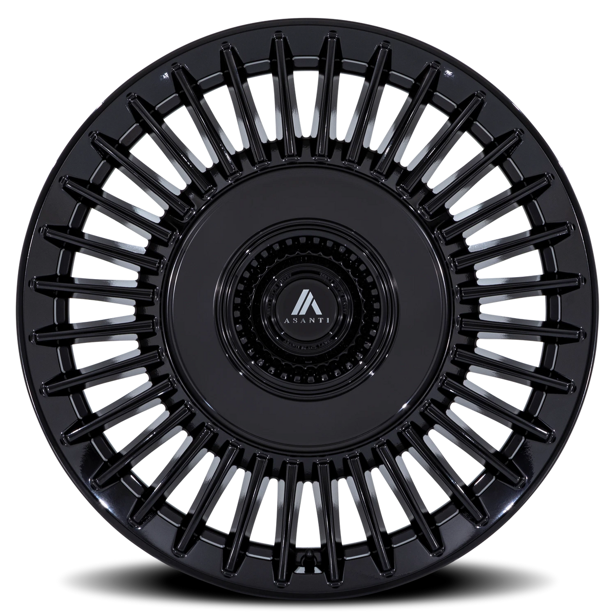 Asanti Black Label Tiara 20x9 +15 5x115mm 74.1mm Gloss Black