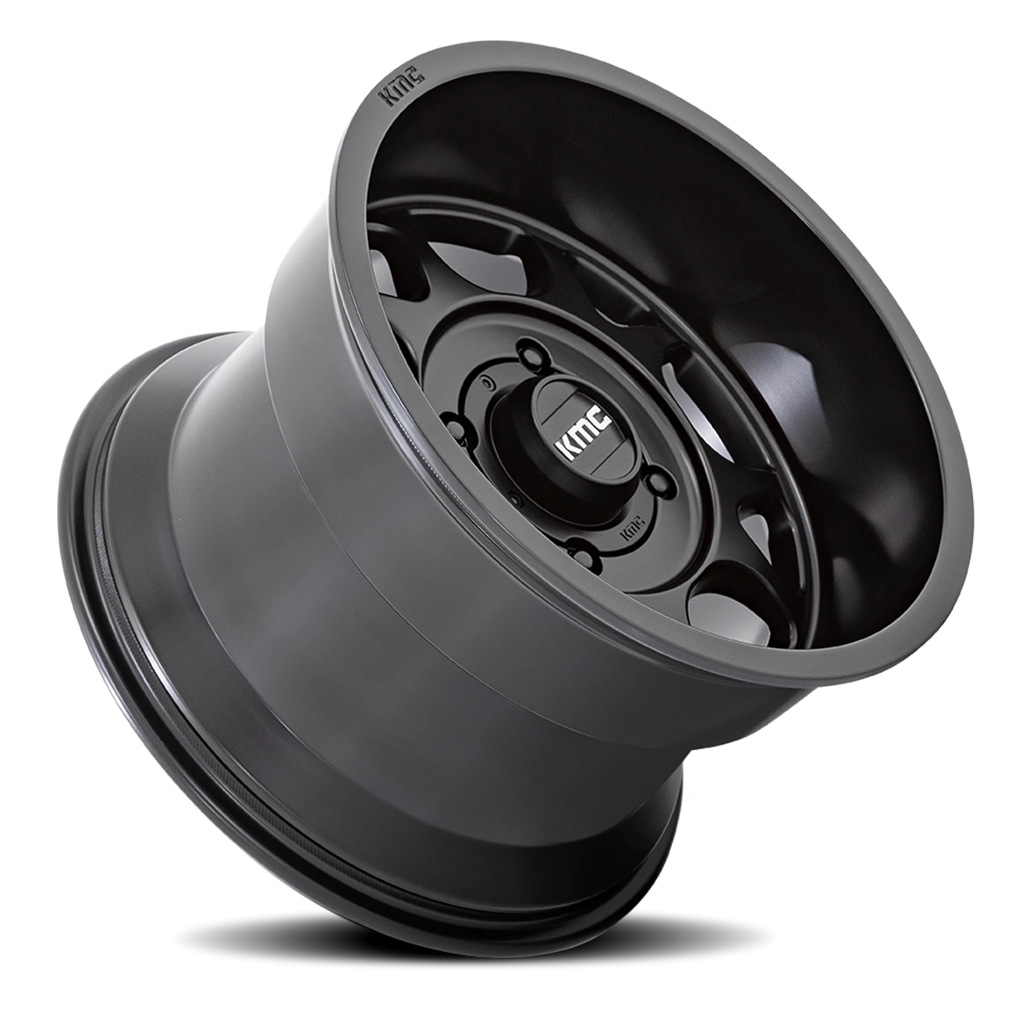 KMC Toro S UTV 15x7" 4x137mm 96mm CB +10mm Satin Black
