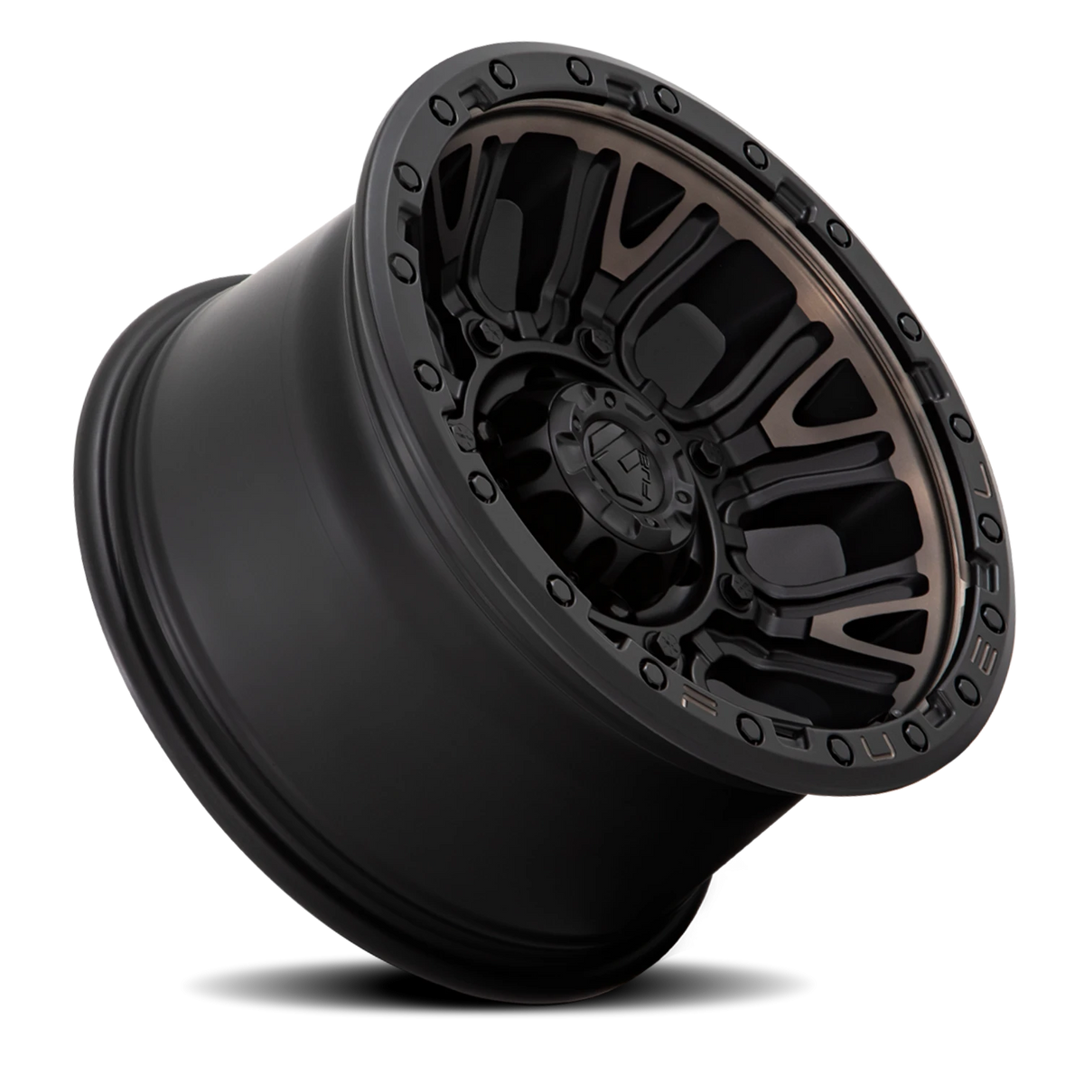 Fuel Traction 20x10 -18 5x127mm 71.5mm Matte Black Double Dark Tint