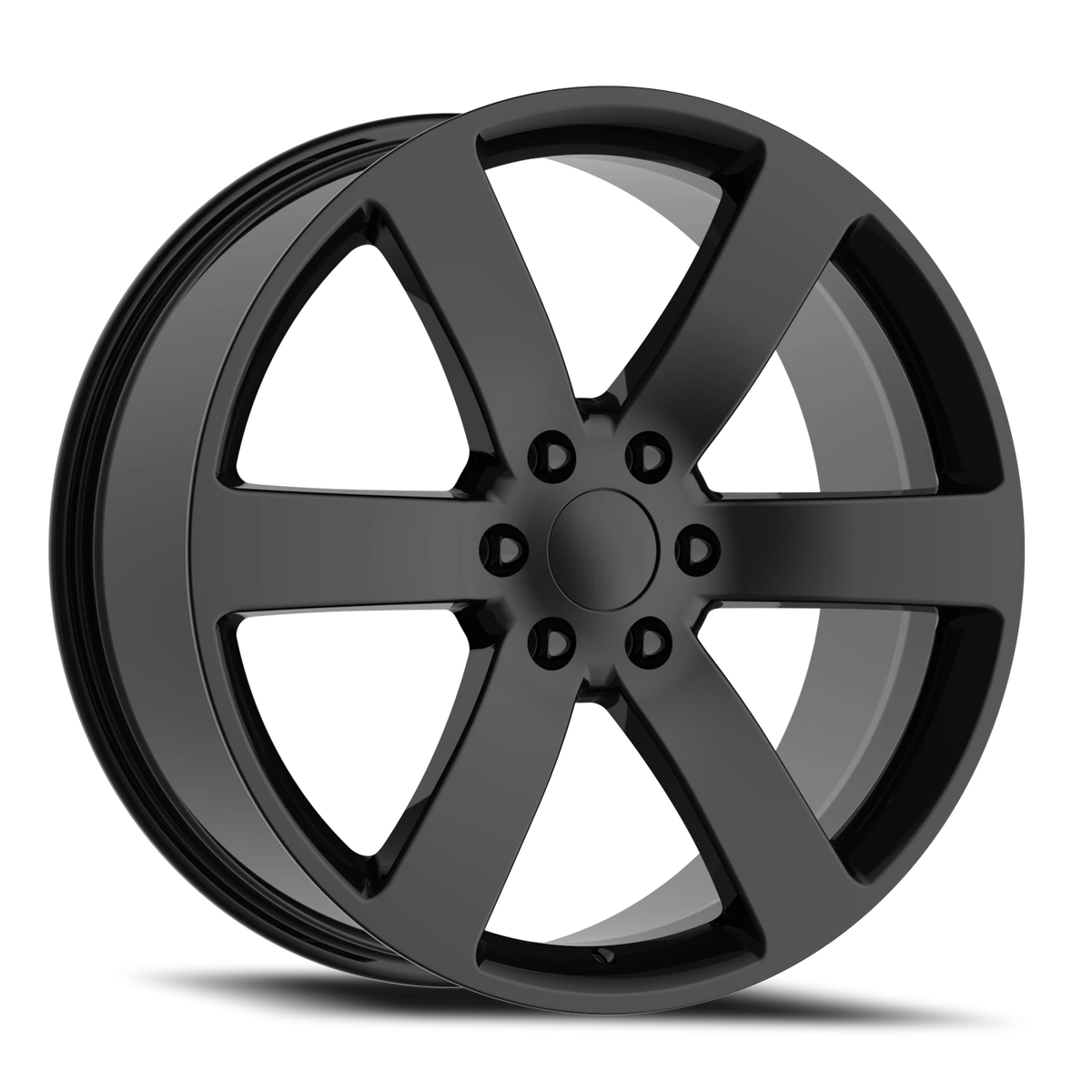 Replica Alloys Trailblazer SS 20x8 +45 6x127mm 78.1mm Gloss Black