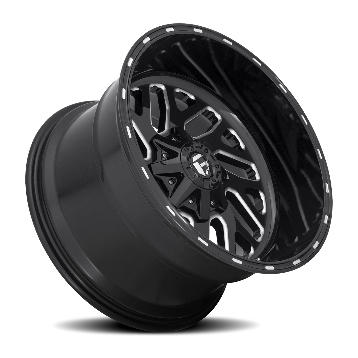 Fuel Triton 26x12 -44 5x127mm 87.1mm Gloss Black Milled