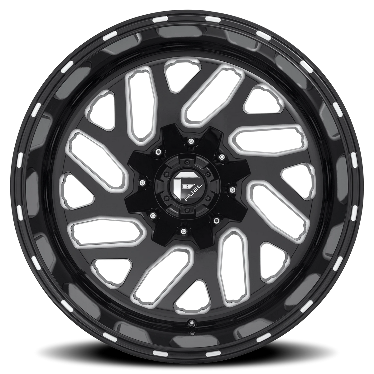 Fuel Triton 20x10 -18 5x139.7mm 110.1mm Gloss Black Milled