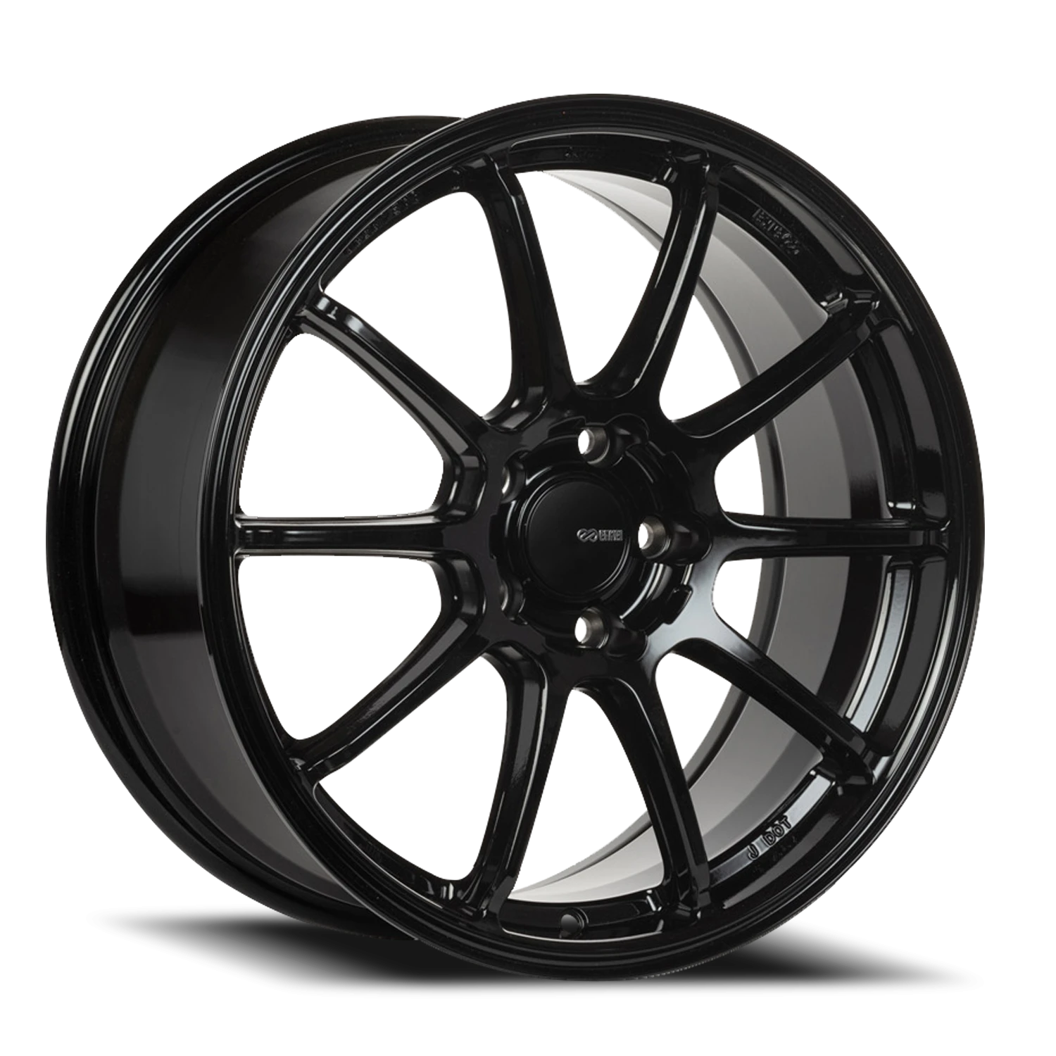 Enkei Triumph BK 18x9.5 +38 5x114.3mm 72.6mm Gloss Black