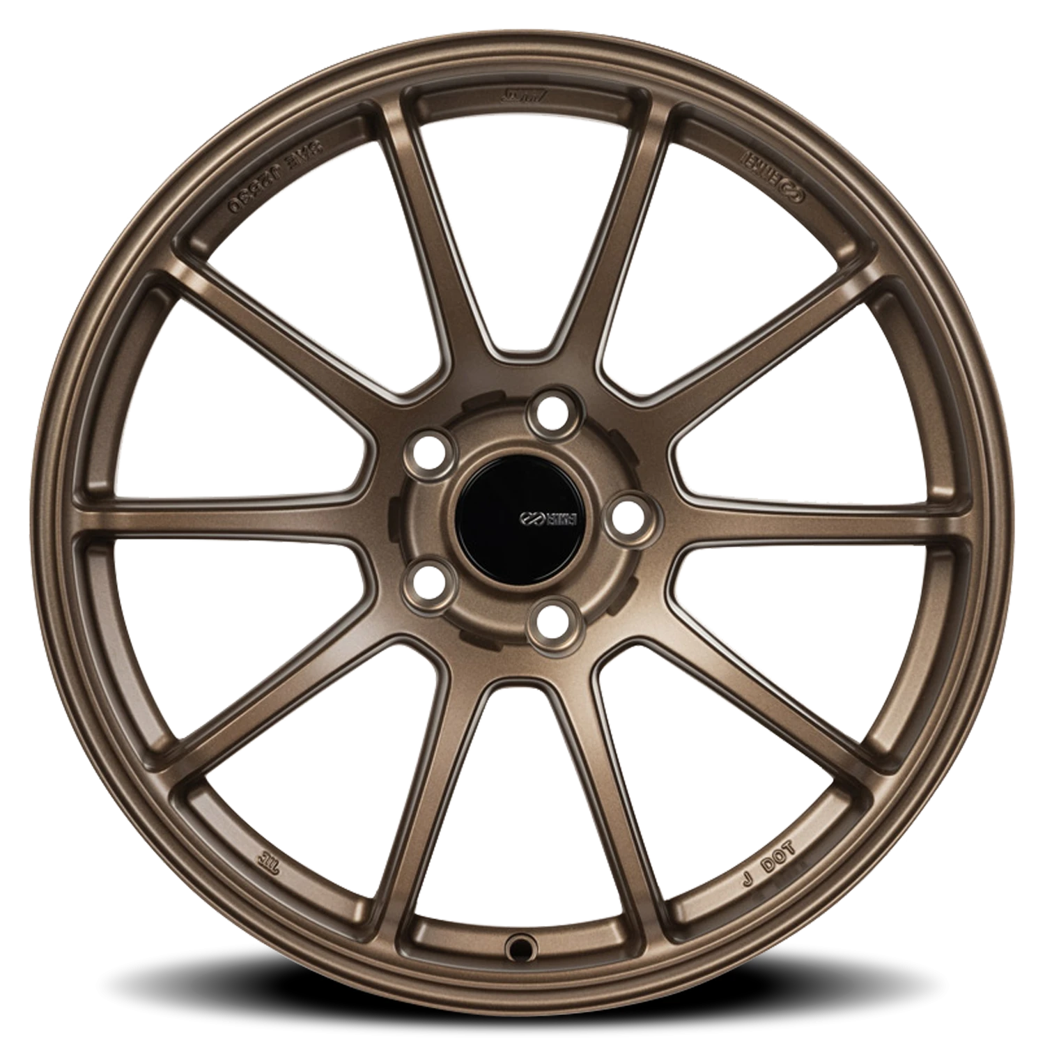 Enkei Triumph ZP 18x9.5 +38 5x114.3mm 72.6mm Matte Bronze