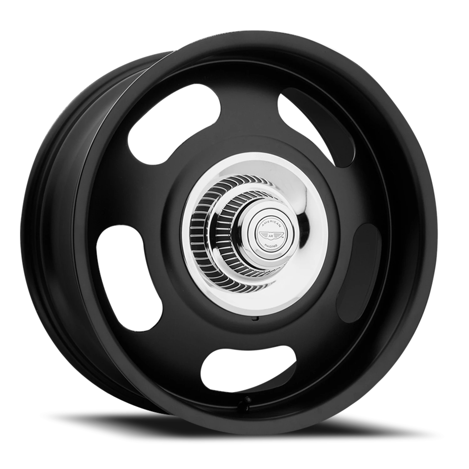 American Racing Rally 20x8" 6x139.7mm 106.25mm CB 0mm Satin Black