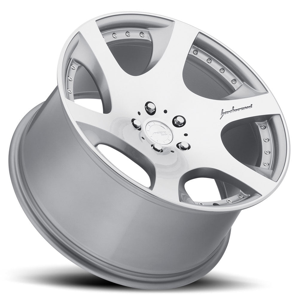 MRR VP3 20x10.5 40 5x120mm 72.6mm Silver Machined Face
