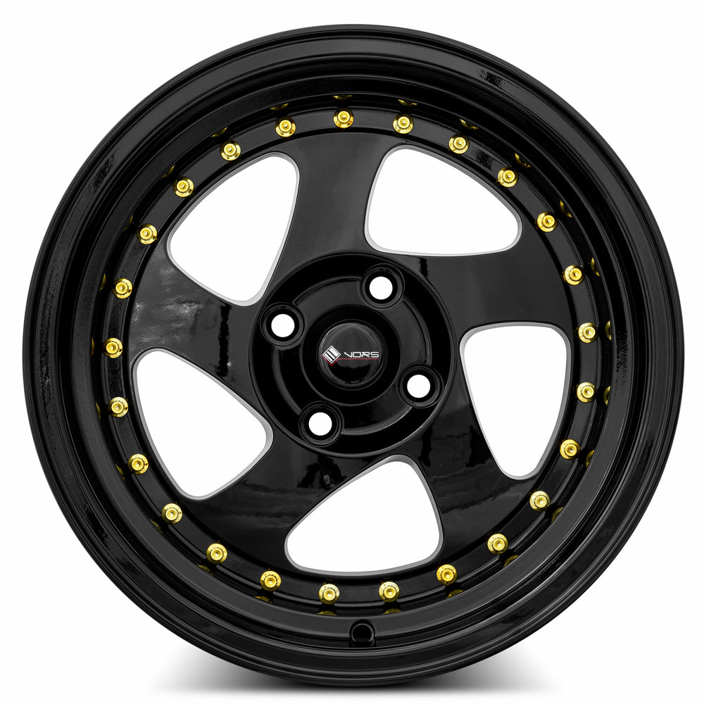 Vors VR2 15x8 20 4x100mm 73.1mm Gloss Black