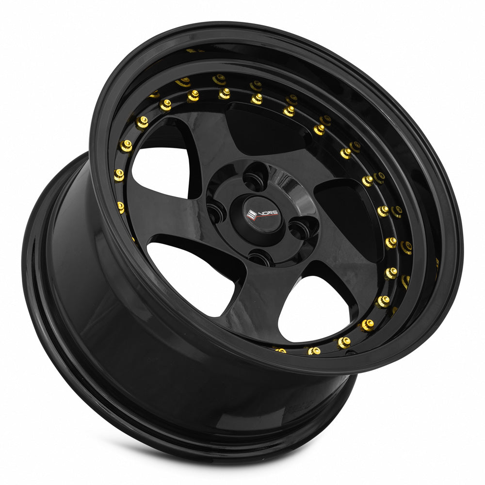 Vors VR2 15x8 20 4x100mm 73.1mm Gloss Black