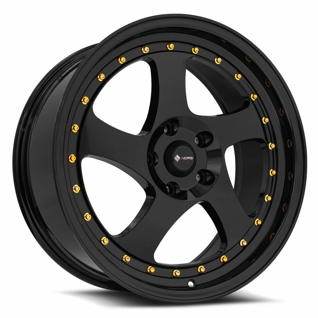 Vors VR2 18x8 35 5x114.3mm 73.1mm Gloss Black