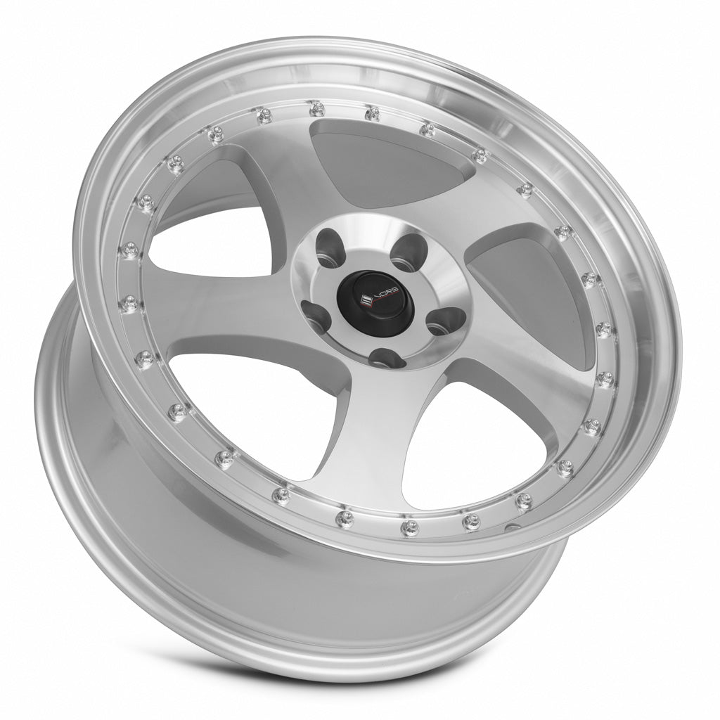 Vors VR2 18x8 35 5x120mm 73.1mm Silver Machined Face