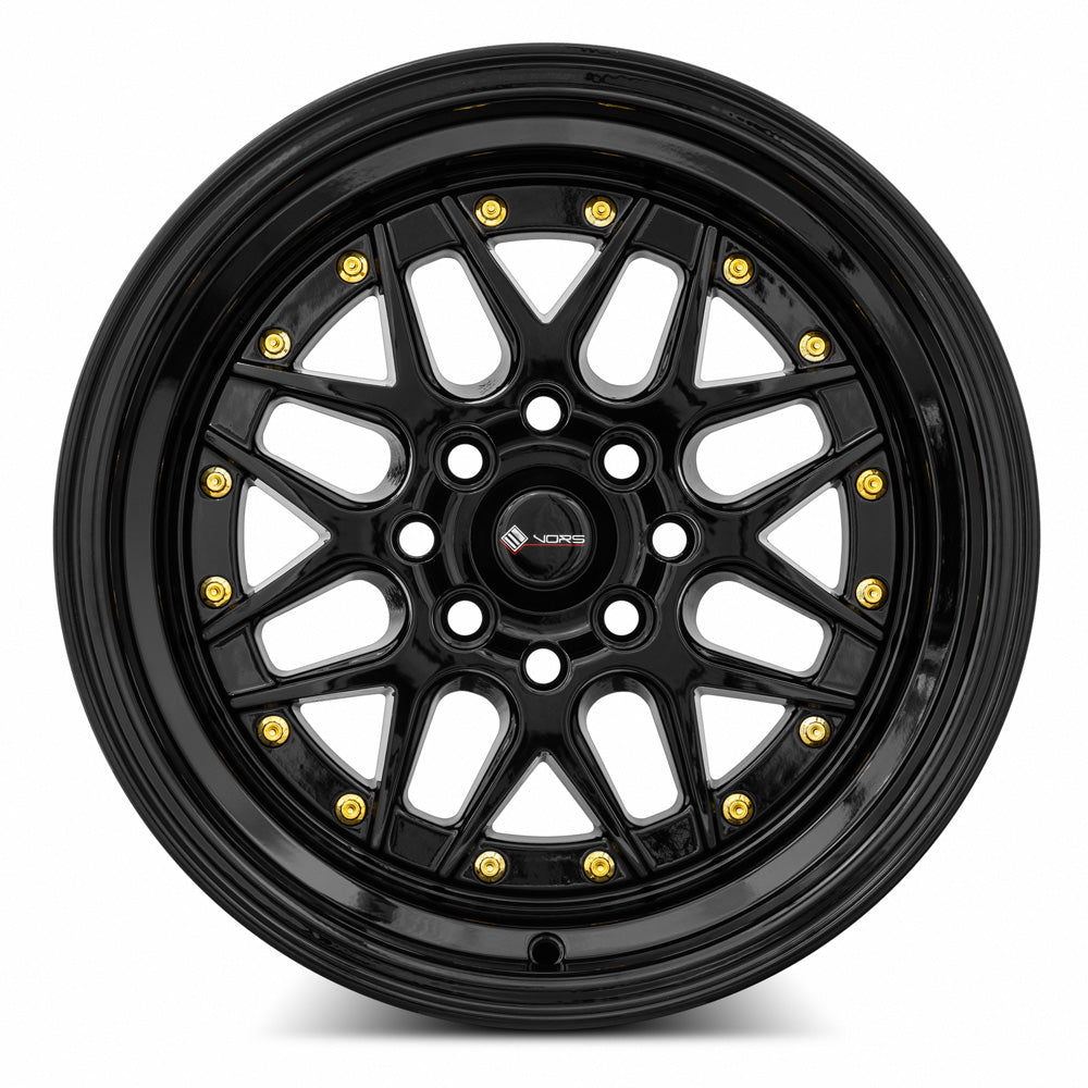 Vors VR7 15x8 0 4x100mm 73.1mm Gloss Black