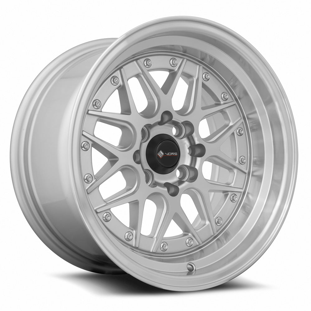 Vors VR7 15x8 0 4x100mm 73.1mm Silver Machined Face
