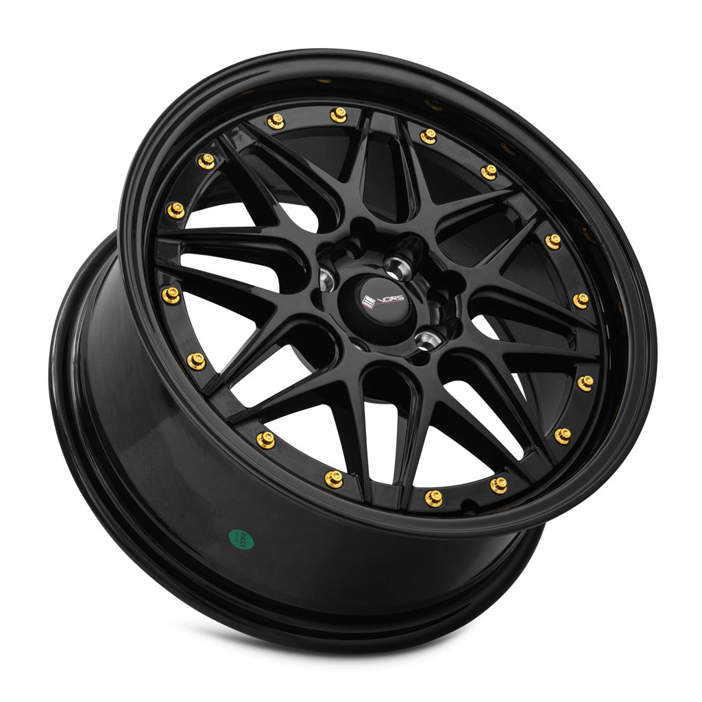 Vors VR7 16x7 38 4x108mm 73.1mm Gloss Black