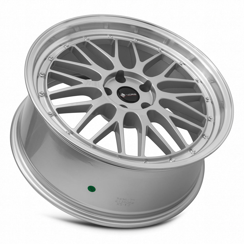 Vors VR8 20x8.5 35 5x120mm 73.1mm Silver Machined Lip