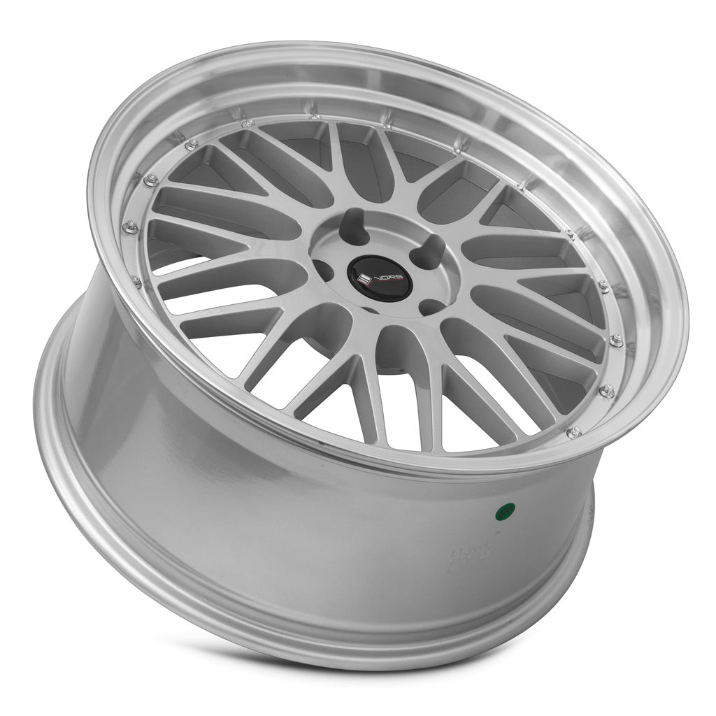 Vors VR8 20x9.5 35 5x115mm 73.1mm Silver Machined Lip