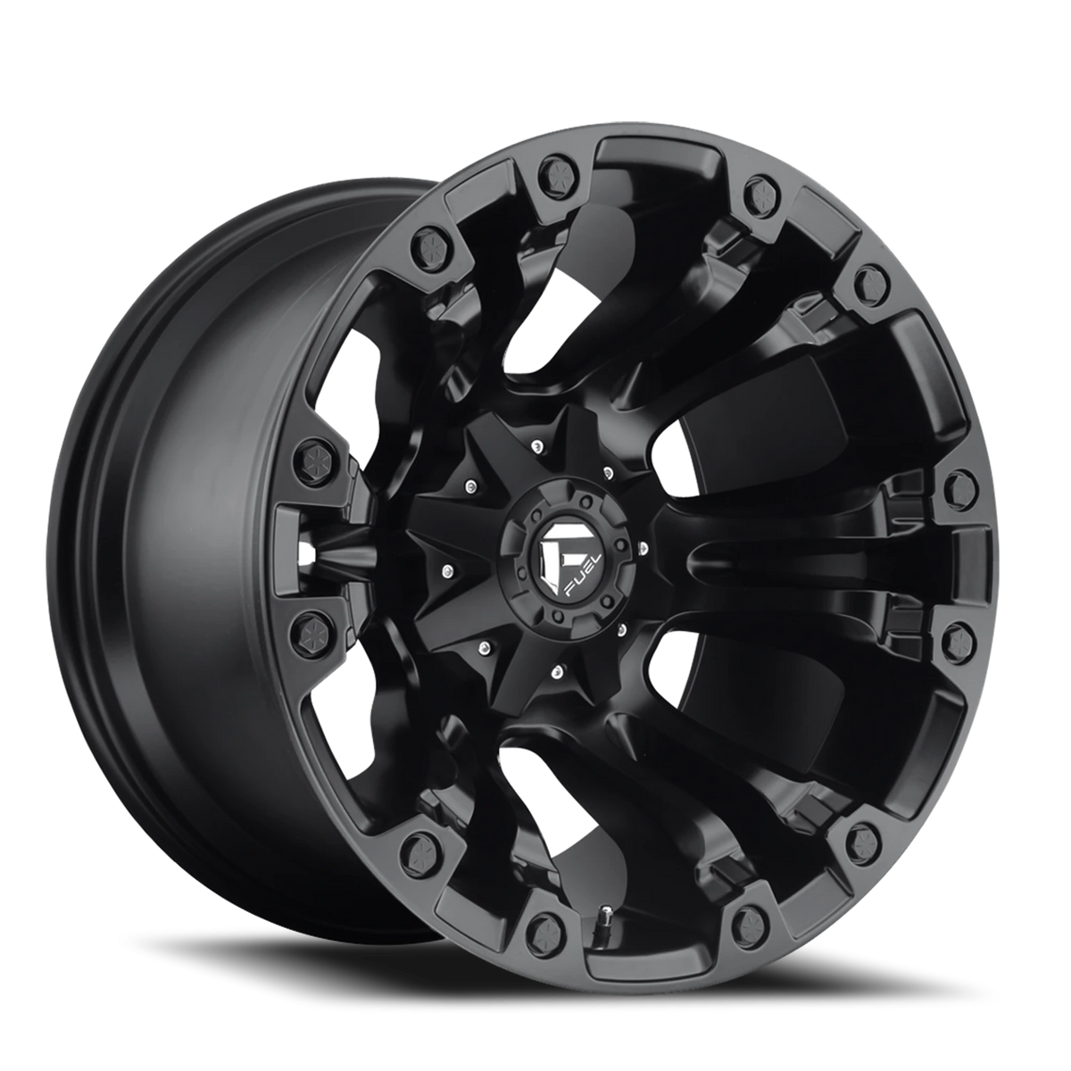 Fuel Vapor 17x9 -12 8x170mm 125.1mm Matte Black