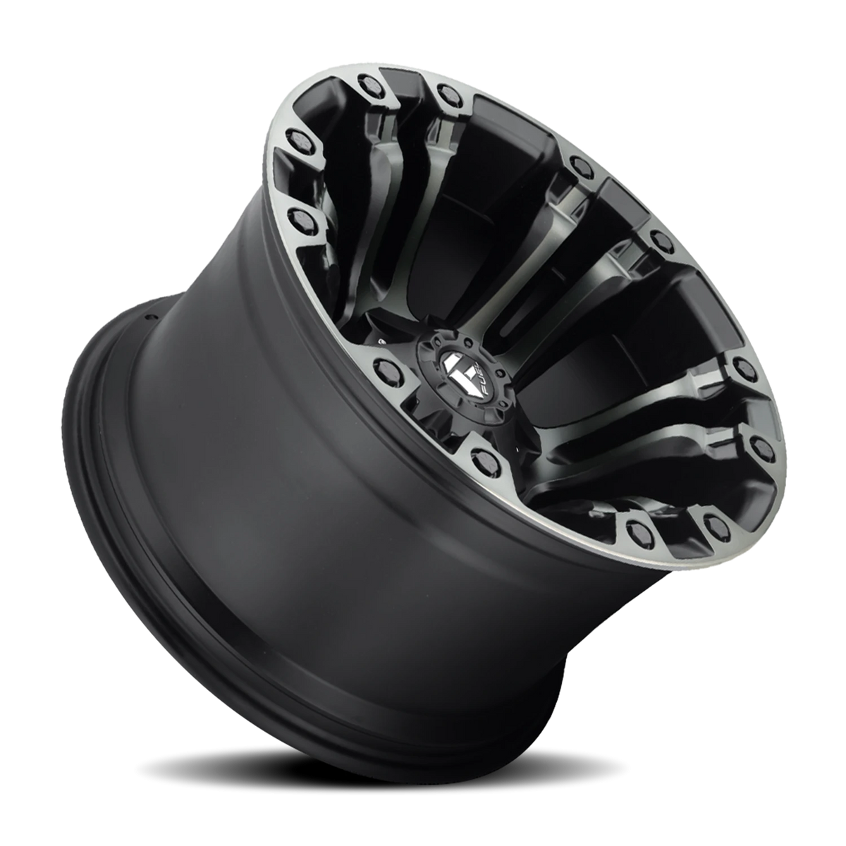 Fuel Vapor 18x9 +20 5x139.7mm 110.1mm Matte Black Double Dark Tint