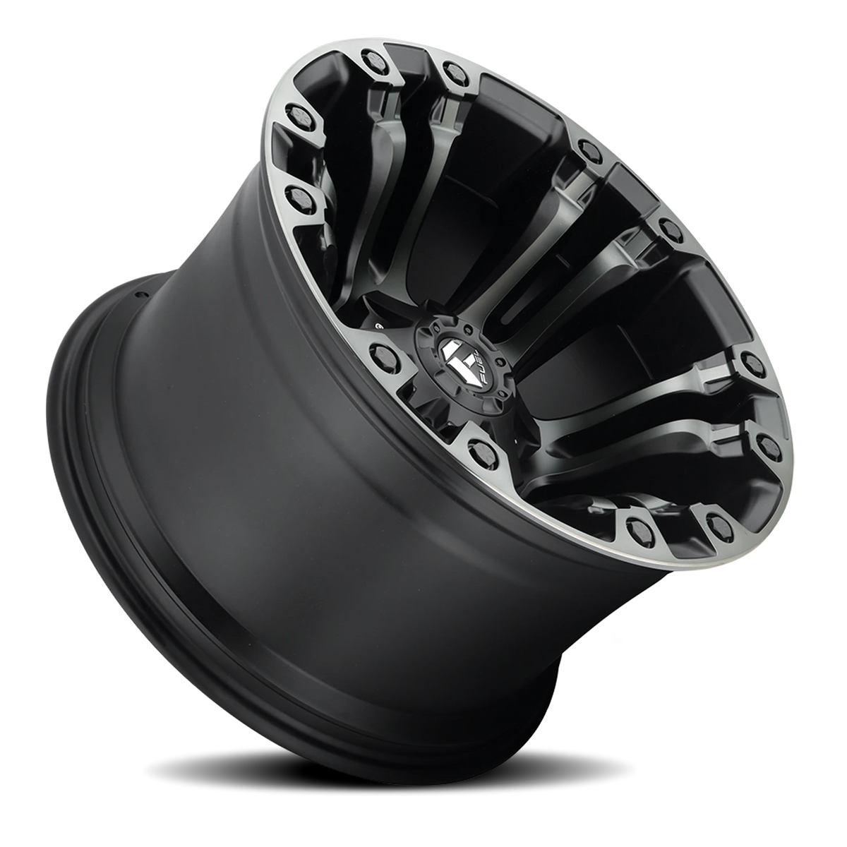 Fuel Vapor 20x9 +19 6x135mm 106.1mm Matte Black Gray Tint