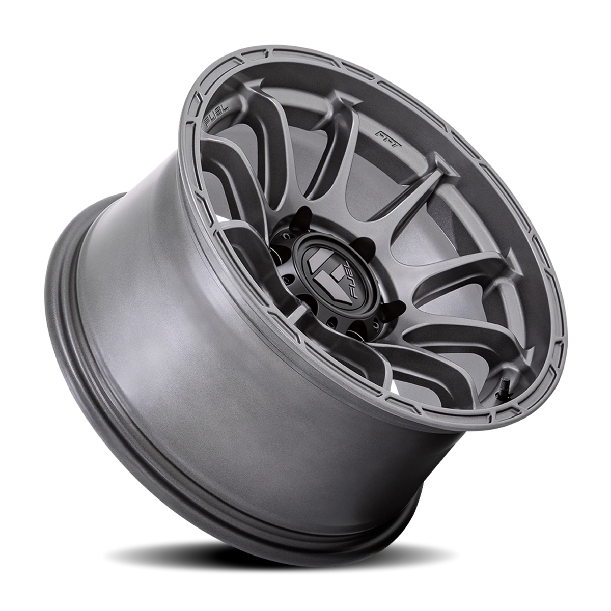 Fuel Variant 17x9 +1 5x127mm 71.5mm Matte Gunmetal