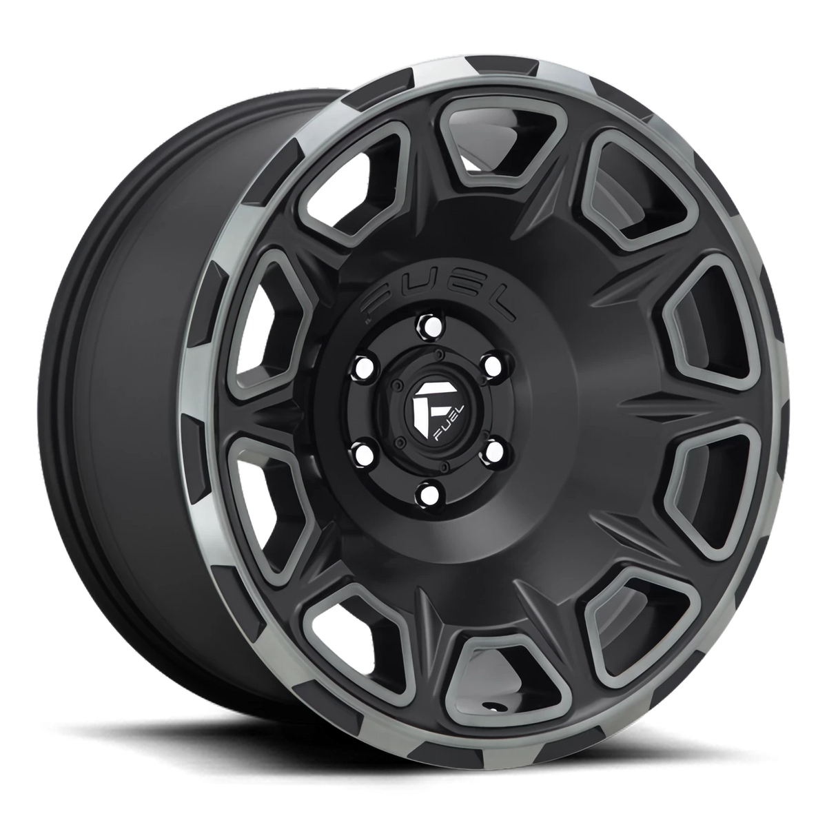 Fuel Vengeance 20x10 -18 8x180mm 124.2mm Black Double Dark Tint