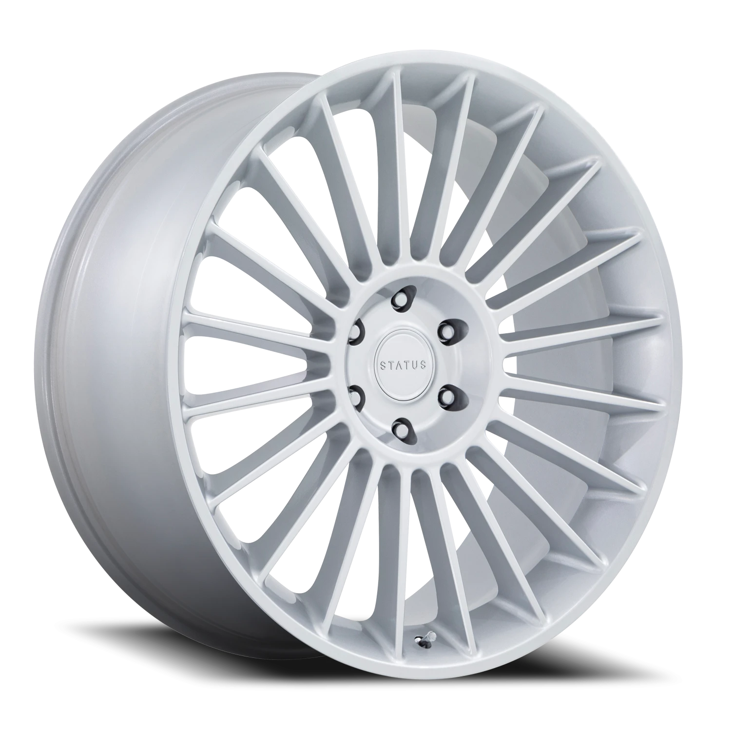 Status Venti 24x10" 6x139.7mm 106.1mm CB +30mm Gloss Silver