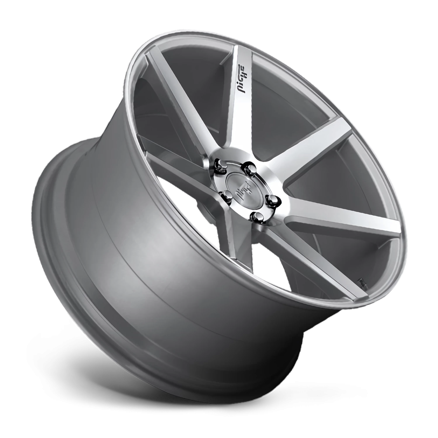 Niche Verona 19x8.5" 5x112mm 66.5mm CB +42mm Gloss Silver Machined