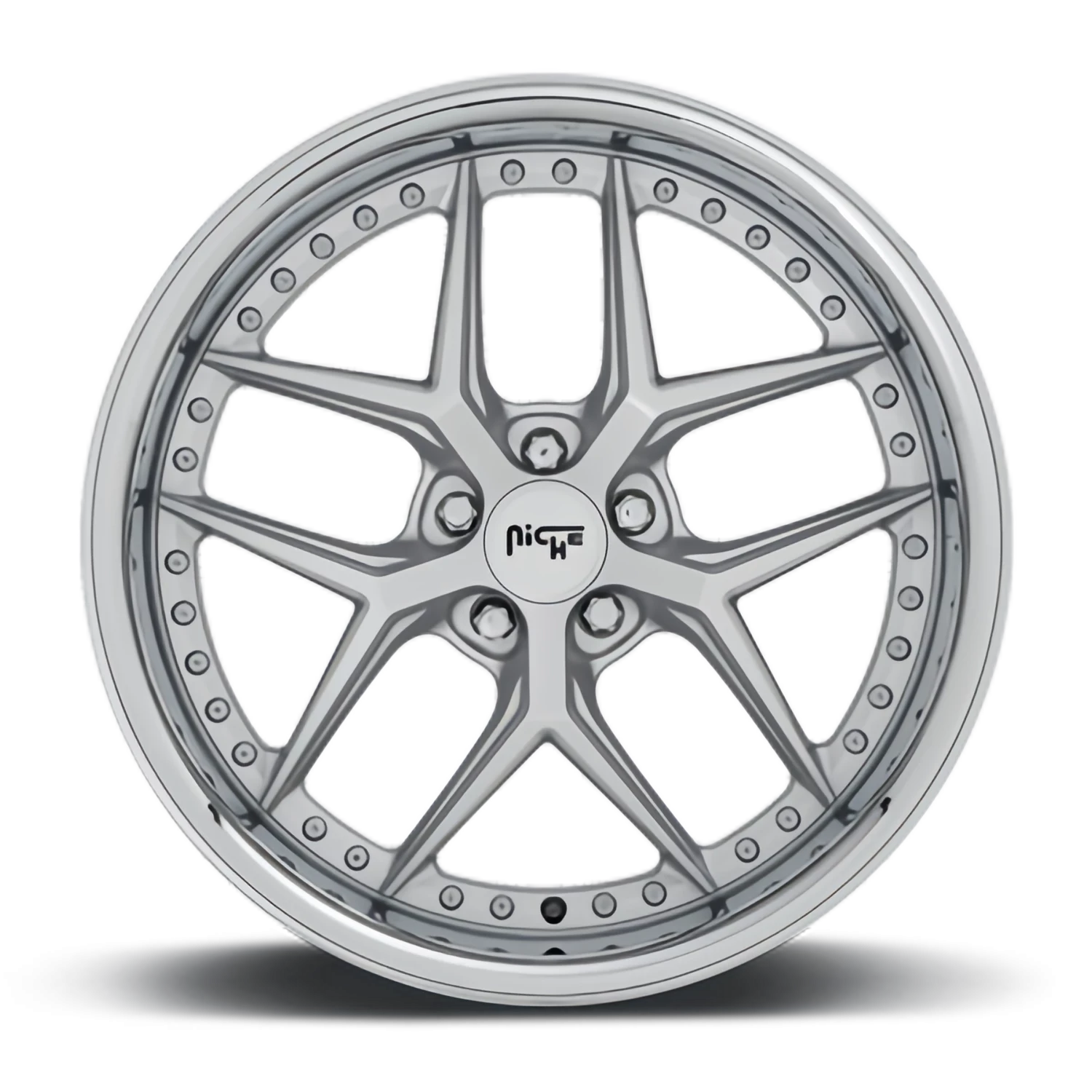 Niche Vice 20x9" 5x114.3mm 72.56mm CB +35mm Matte Silver