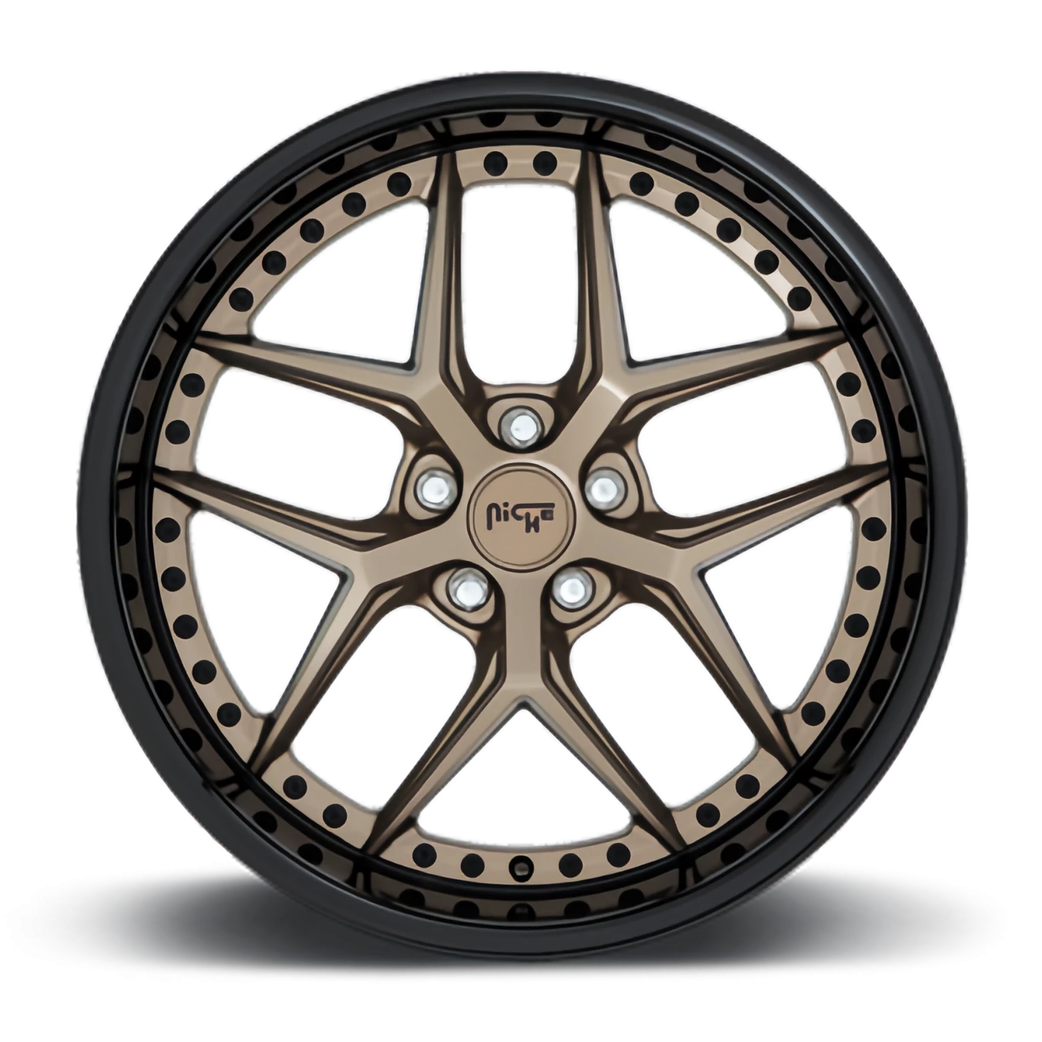 Niche Vice 19x9.5" 5x114.3mm 72.56mm CB +35mm Matte Bronze Black
