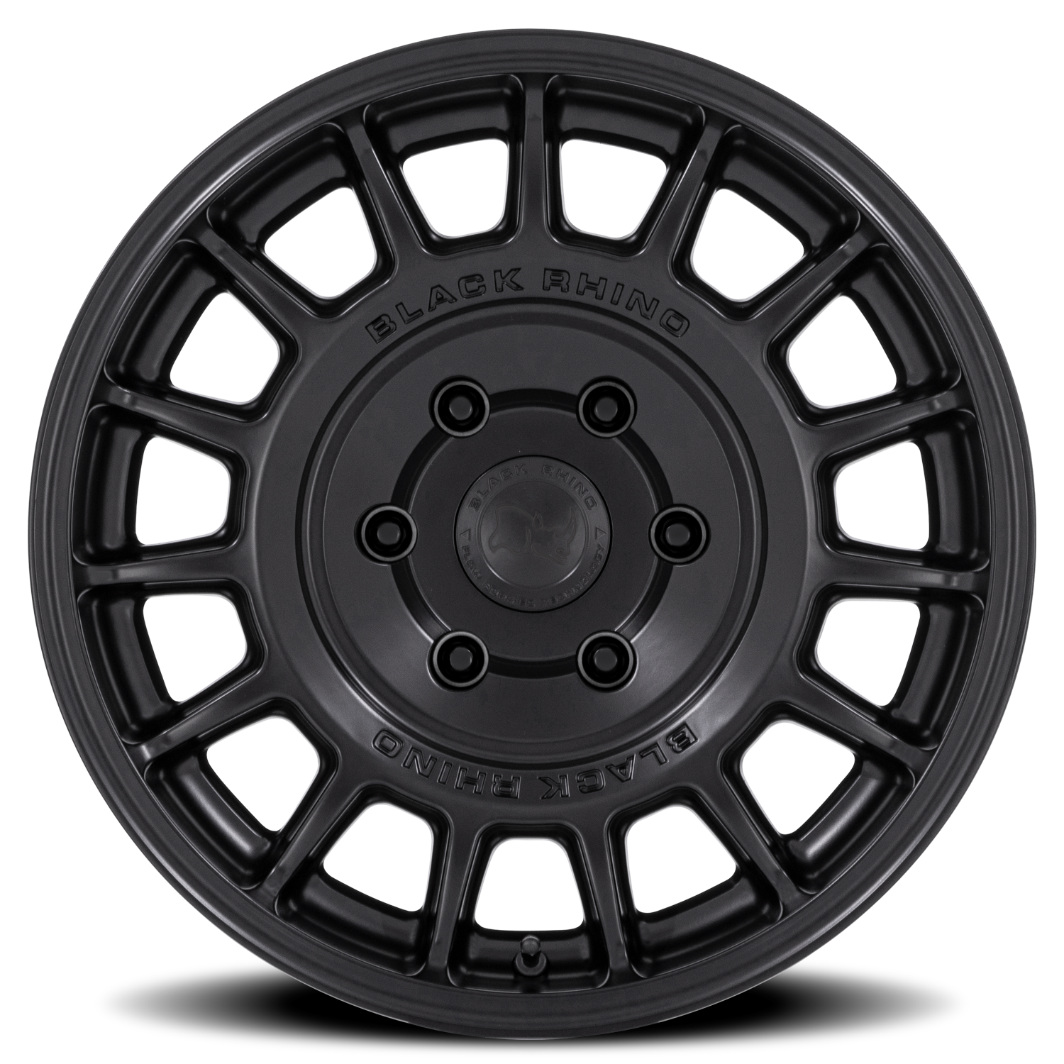 Black Rhino Voll 17x8.5" 6x139.7mm 106.1mm CB +25mm Matte Black