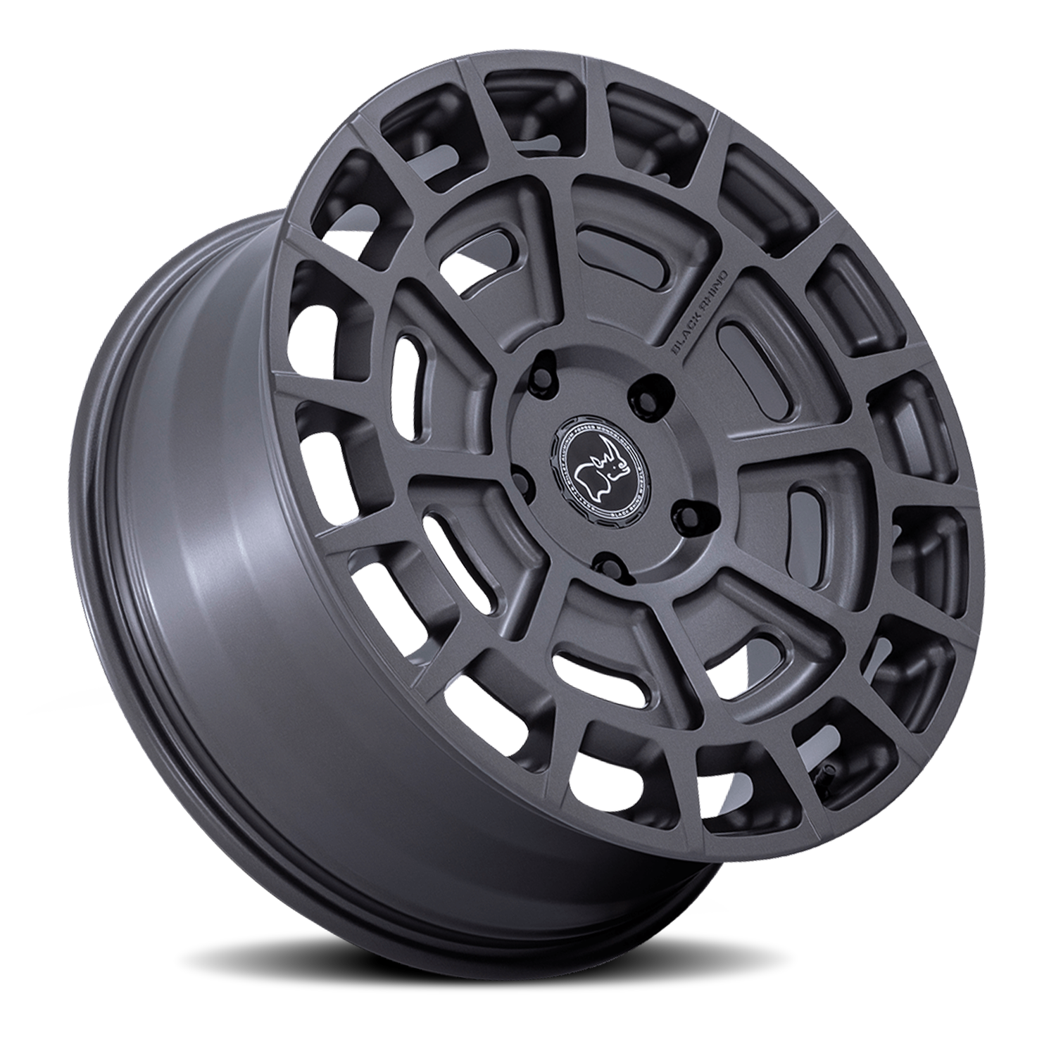 Black Rhino Voltaic 20x8.5" 5x139.7mm 64.15mm CB +35mm Matte Gunmetal