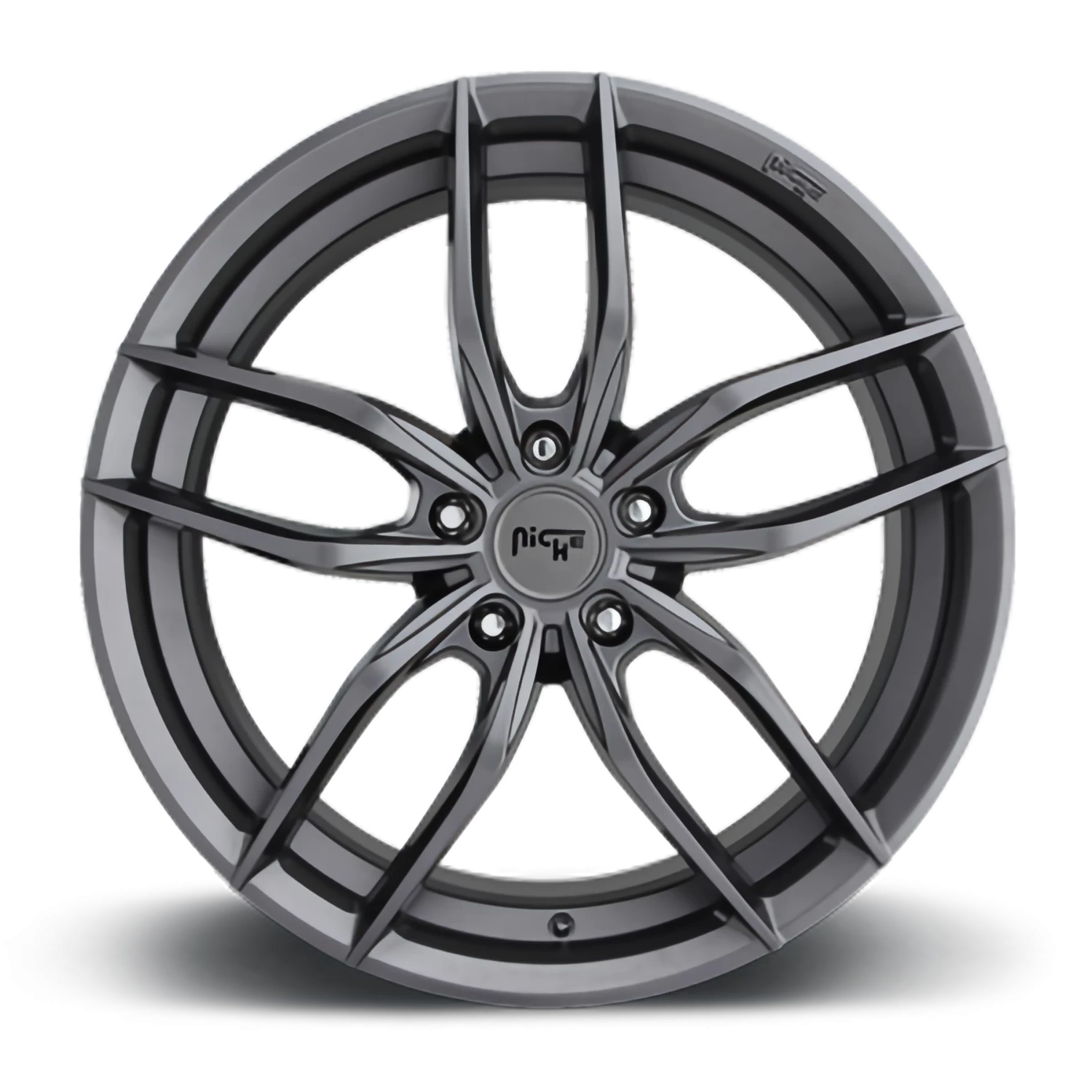 Niche Vosso 20x9" 6x120mm 67mm CB +40mm Matte Anthracite