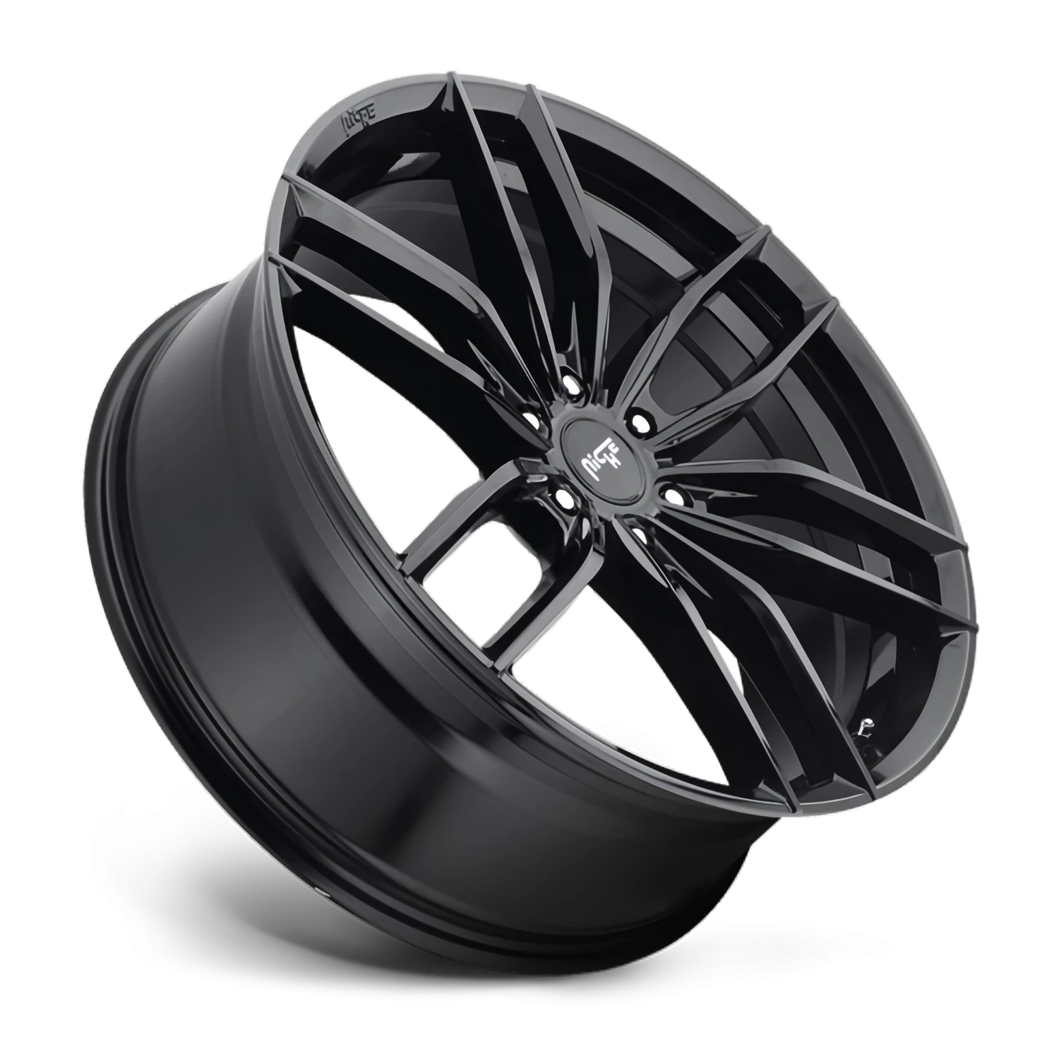 Niche Vosso 24x9.5" 6x139.7mm 78.1mm CB +30mm Gloss Black