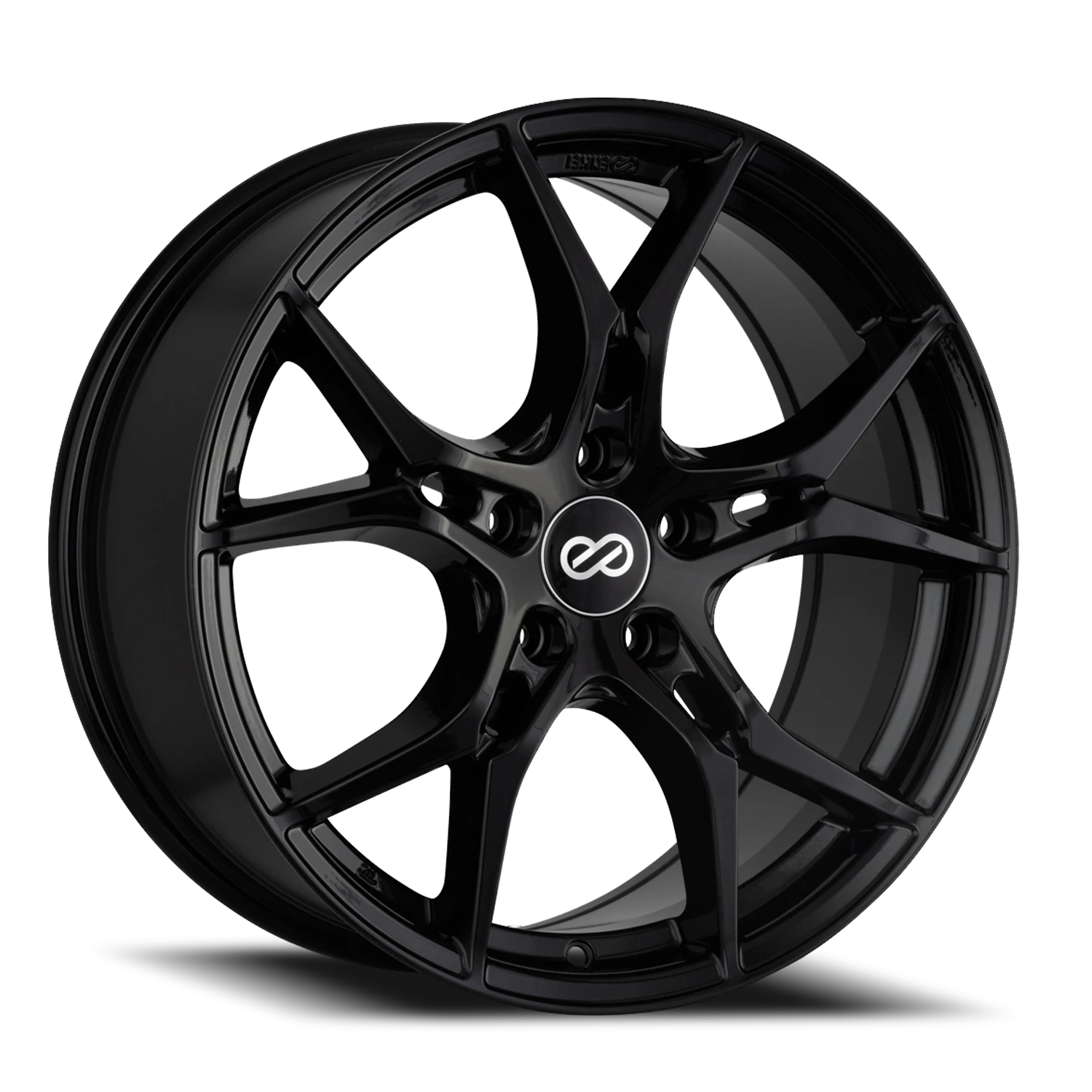 Enkei Vulcan BK 17x7.5 +38 5x114.3mm 72.6mm Gloss Black