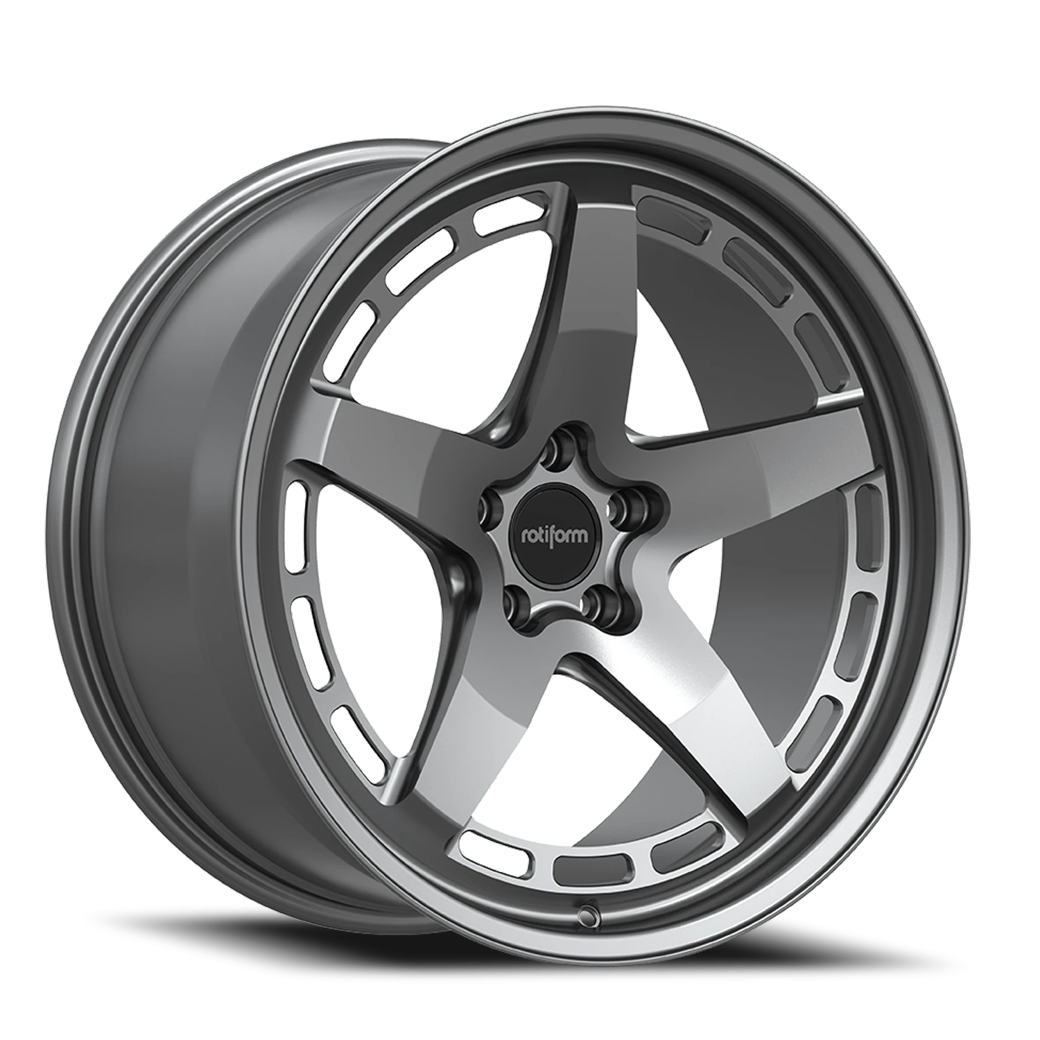 Rotiform WGR-S 20x10" 5x112mm 66.56mm CB +15mm Satin Gunmetal