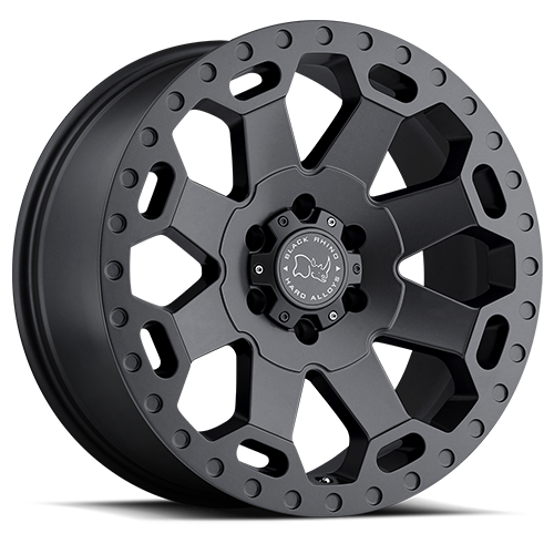 Black Rhino Warlord 18x8" 6x139.7mm 112.1mm CB +35mm Matte Gunmetal