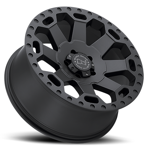 Black Rhino Warlord 18x8" 6x139.7mm 112.1mm CB +35mm Matte Gunmetal