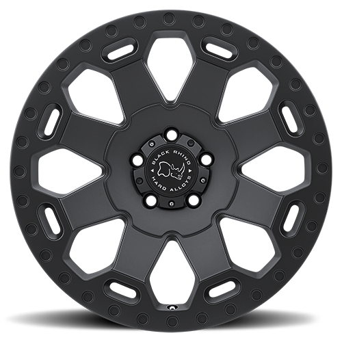 Black Rhino Warlord 18x8" 6x139.7mm 112.1mm CB +35mm Matte Gunmetal
